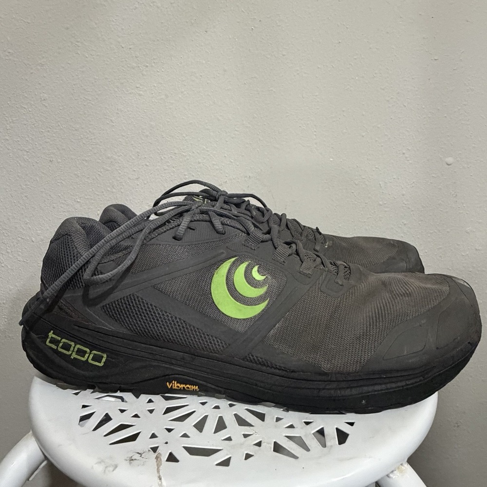 Topo Terraventure 4 WP Black/Charcoal Mens Size 12.5